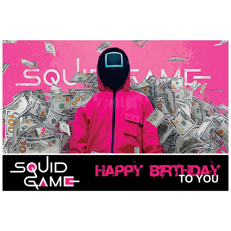 بنر تم تولد مدل Squid Game کد 1096