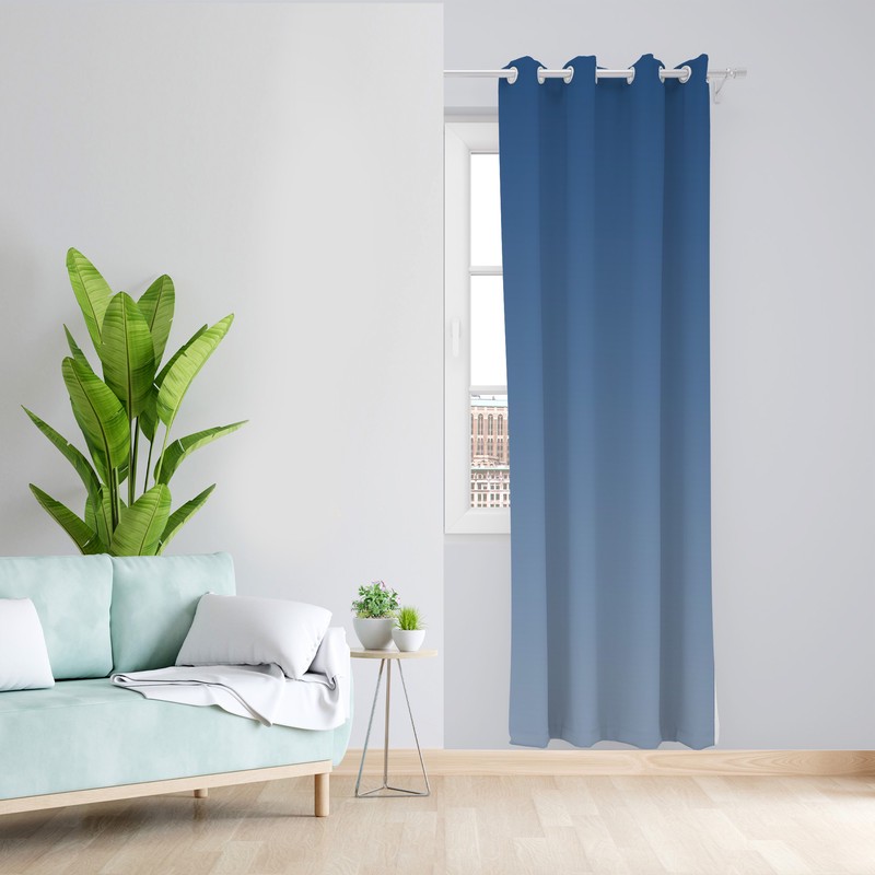 پرده طرح ساده مدل مخمل پانچی کد L 1030R Z سایز 140x200 سانتی متر