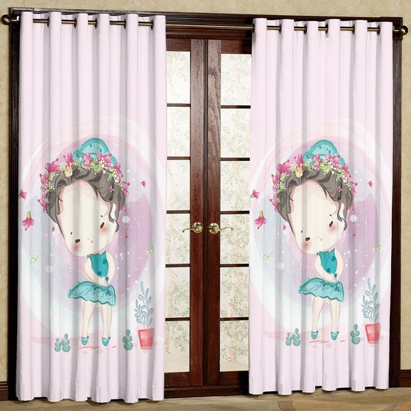 پرده مدل پانچی کد 5287 سایز 280x140 سانتی متر