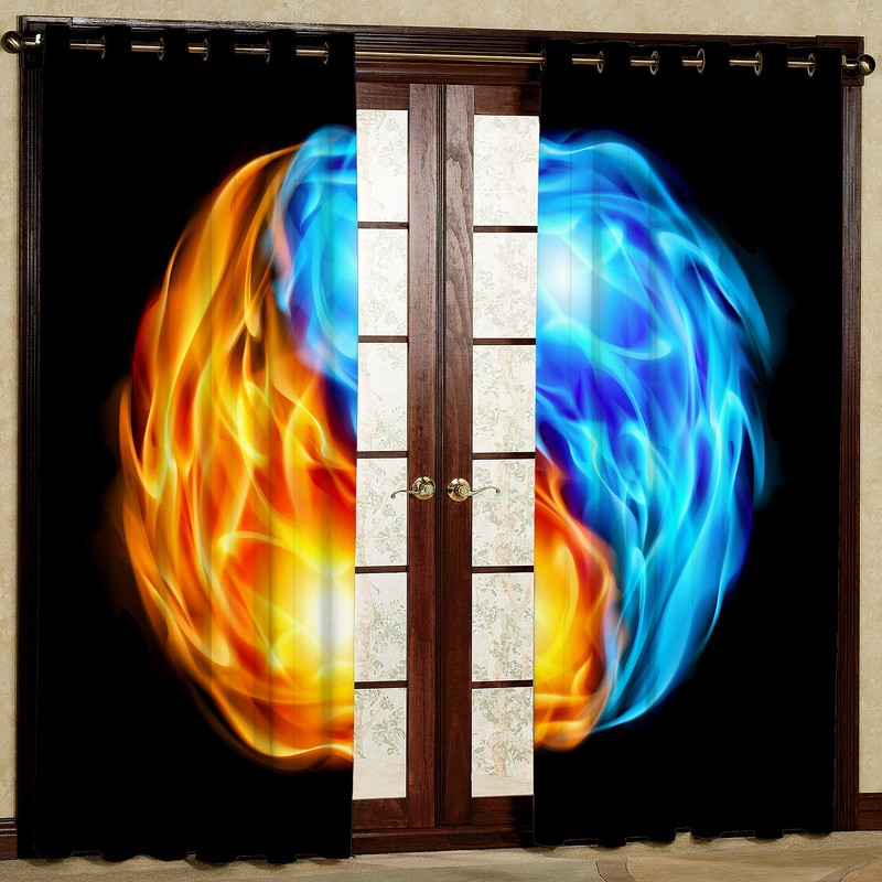 پرده مدل مخمل پانچی کد 2168T2 سایز 200x140 سانتی متر