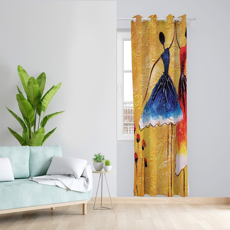 پرده مدل مخمل پانچی کد L 1368L Z سایز 140x200 سانتی متر