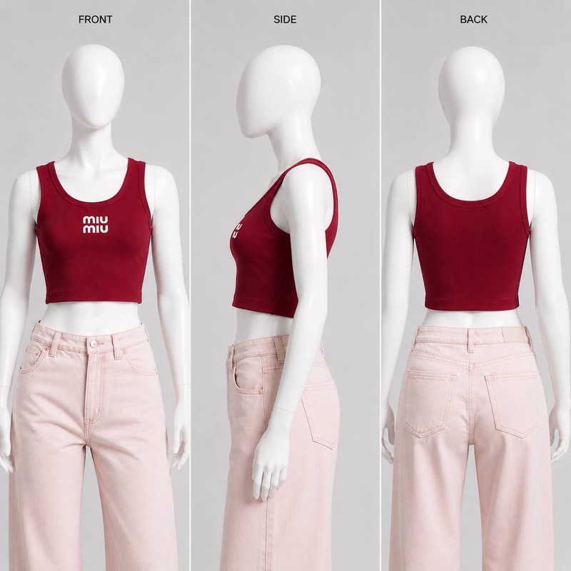 کراپ تاپ زنانه مدل مارا