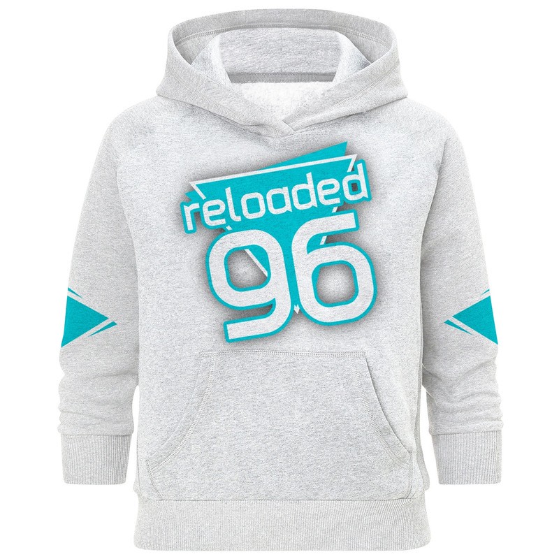 هودی مردانه طرح reloaded96Blue کد A113