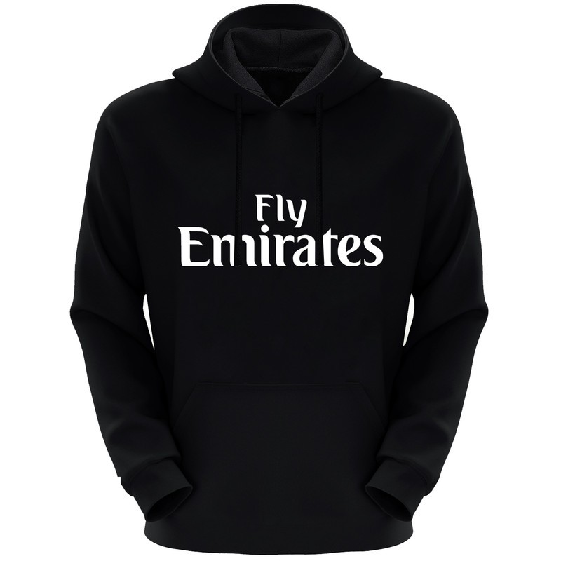 هودی مردانه طرح fly emirates کد F56